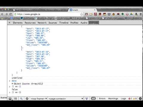 how to create json object in javascript