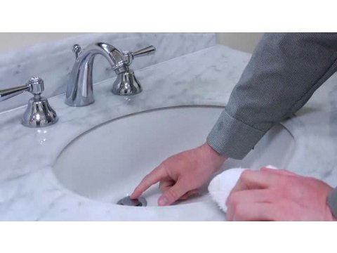 how to fix a clogged sink