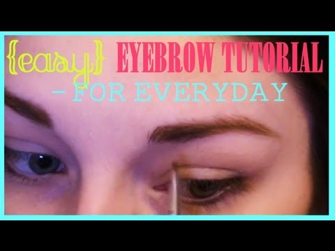 how to fix uneven eyebrows