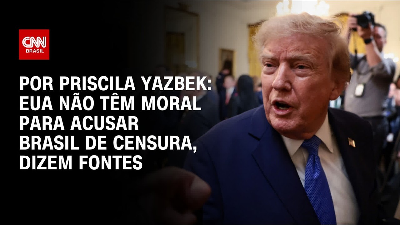 EUA não têm moral para acusar Brasil de censura, dizem fontes do governo brasileiro | CNN 360º