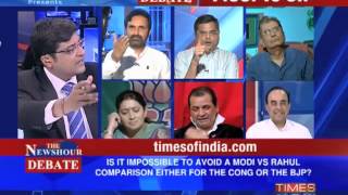 The Newshour Debate: Narendra Modi in FICCI vs Rahul Gandhi in CII, who scores? (The Full Debate)