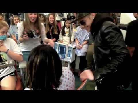 Justin Bieber Makes It A Very Special Day At Seacrest Studios!