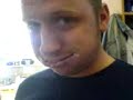 me  eating  a hole  cream   pie