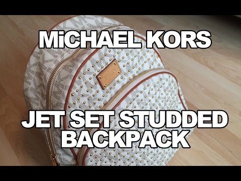 Michael Kors Large Jet Set Studded Backpack REViEW