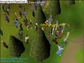Okai, not the best video. But, i've clicked around in the video and you could have seen your username. Thanks everyone for going, if there's a Runescape gathering 2009, count me out. You know, you see your favorite Runescape idol everywhere! But the thing is, he never talks to you. Even if you want him too. I suggest staying away from the famous people, you'll try and talk to them but they'll never answer. That's some time off your life.