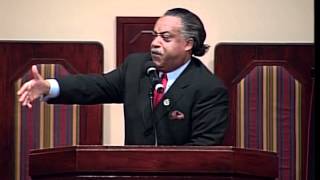 Rev Al Sharpton Preaching At Ebenezer AME Church 2004