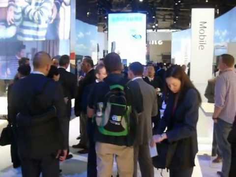 Samsung Booth at 2013 International CES