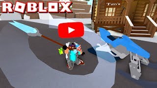 Exclusive Youtuber Rank 275 Robux Ice Spear Roblox Snow