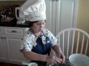 Chef Jake - Matzo Ball Soup Shout Out to Cat Cora!!!