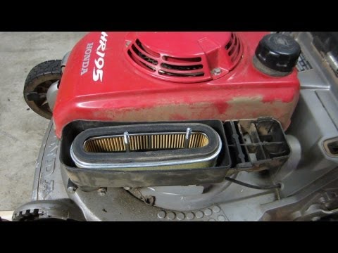 how to clean a honda lawn mower carburetor