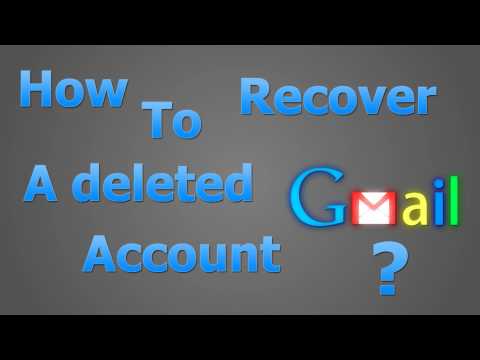 how to recover deleted gmail