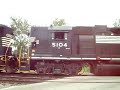 NS 34N and NS 301 meet at Karnes. (6-2-08) LOTS OF POWER!!!!