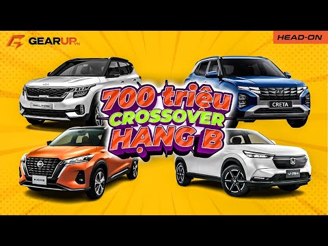 700 TRIỆU cho Crossover hạng B: chọn HRV-G, Nissan Kicks hay Creta và Seltos | GU Head-on