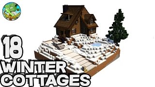 18 Winter Cottages In Minecraft With Keralis Minecraftvideos Tv
