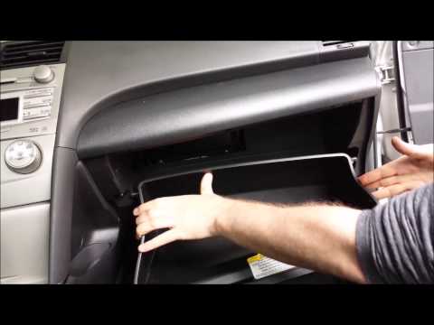 2011 Toyota Camry How to change or replace cabin air filter cleaner DIY Maintenance 2007 – 2011