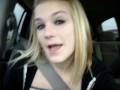 in the car (: