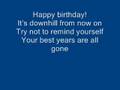 HAPPY BIRTHDAY BEN !