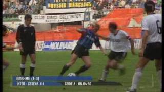 Andi Brehmes beste Szenen bei Inter Mailand (1988-1992)