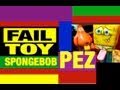 SpongeBob Fail-A-Thon Pez Mike Mozart @JeepersMedia on YouTube