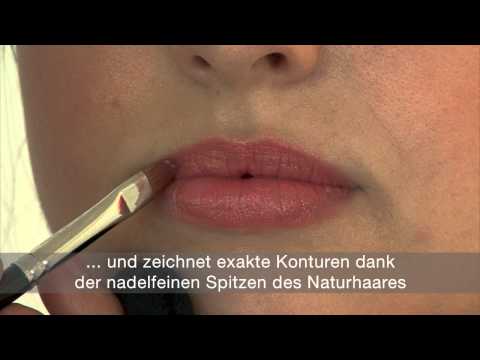 da Vinci Lippenpinsel - Make up Tutorial