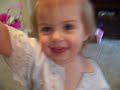 Cute Kid!! Adorable Little Girl Playing - 22 months - Funny video! - Lilah