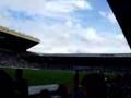 Leeds fans warming up before Swansea. Elland road 22.09.07