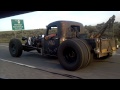 View Video: Rat Rodders Cruise / A highway Ride. 