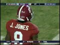 [BAMADOG.COM VIDEO] This is the Entire Overtime Period of #1 Alabama playing at #16 LSU.  Alabama won the toss, took defense 1st, then after an awesome Johnson interception in the endzone, Bama got a great play from Wilson/Jones to get it to the 2, then Wilson got the TD.  RE-LIVE OT and see the Tide move on to the SEC Championship game and a perfect 10-0 start to 2008.  Included is also the sideline interview of Saban after the Big Win.  ROLL TIDE!!  27-21 ALABAMA!!