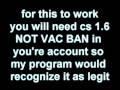 How to get unban from counter-strike:source