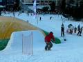 Big Air Bag les 2 alpes ski fresstyle Cedric Deur