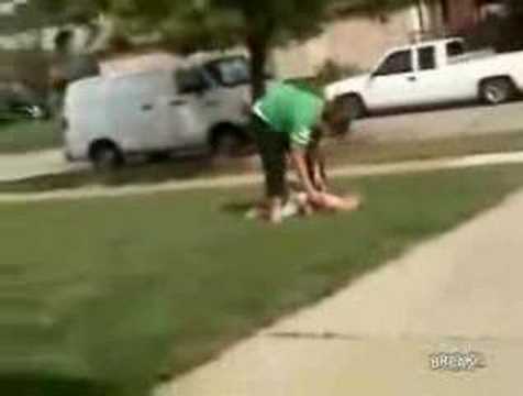 Little Girl vs Ball
