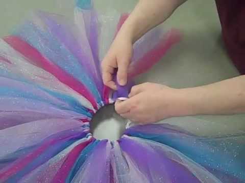 how to attach high chair tutu