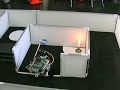 Visibot board used in fire-fighting competition