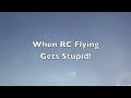 Hollywood Hamilton hits his wife in the head with his RC plane!