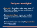 Find Your Airfare Deals