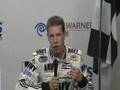 Denny Hamlin and Brad Keselowski after Lowe's NNS Race