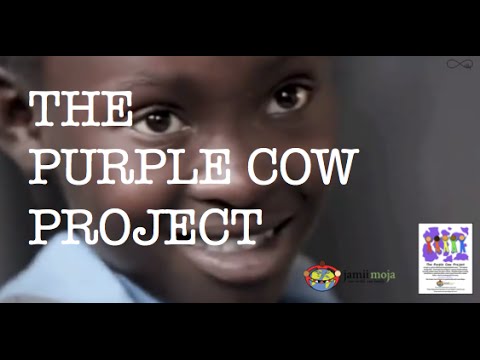 how to be a purple cow