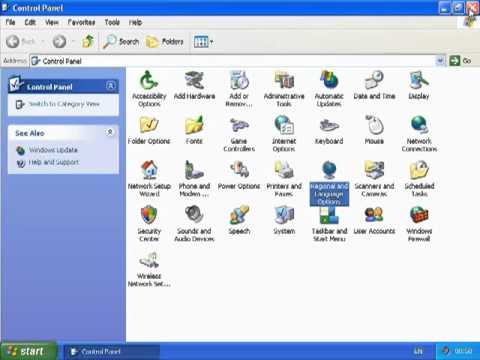 how to install indian language in windows xp