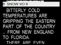 NBC TODAY SHOW TELEPROMPTER 1/3/2008
