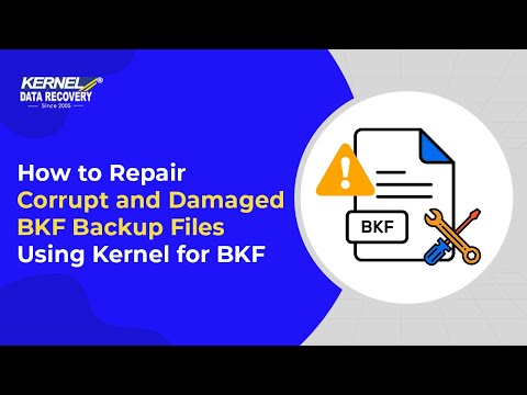 how to repair corrupt bkf file