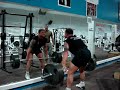Deadlift 405 Triple Drop Set