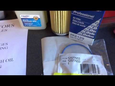 how to reset the oil life on gm vehicles