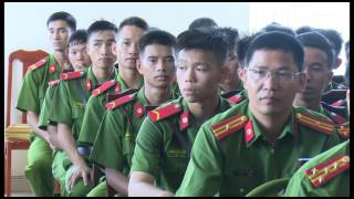 Bế giảng khóa huấn luyện chiến sĩ nghĩa vụ tuyển năm 2016