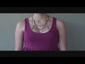 Signature Collection Rectangle Crystal Prism Necklace.wmv