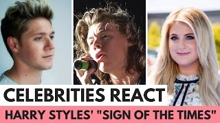 Celebrities React to Harry Styles’ “Sign of the Times