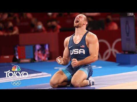 MAGIC MAN: David Taylor wins gold with signature late comeback | Tokyo Olympics | NBC Sports
