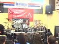 George Kollias playing Cast Down the Heretic at a drum clinic