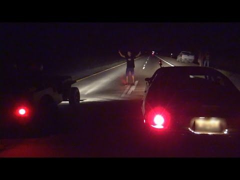 Cops - https://www.facebook.com/BadBowtieProductions Lsx willys jeep (d1sc on 16psi and a direct port 250 shot) vs an N/A small block split bumper Camaro BBP Bad Bowtie Productions.
