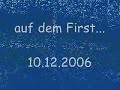 auf dem First 10.12.2006