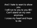 Marianas Trench-Cross My Heart With Lyrics 3